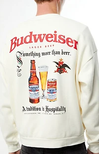 Budweiser By Pacsun Holiday Crew Neck Sweatshirt