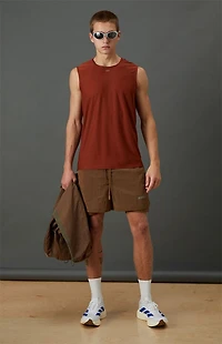 A.R.C. Active Burnt Orange Performance Tank Top