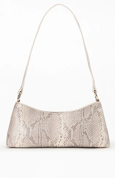 Pacsun Snakeskin Vixen Faux Leather Shoulder Bag