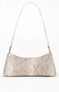 Pacsun Snakeskin Vixen Faux Leather Shoulder Bag