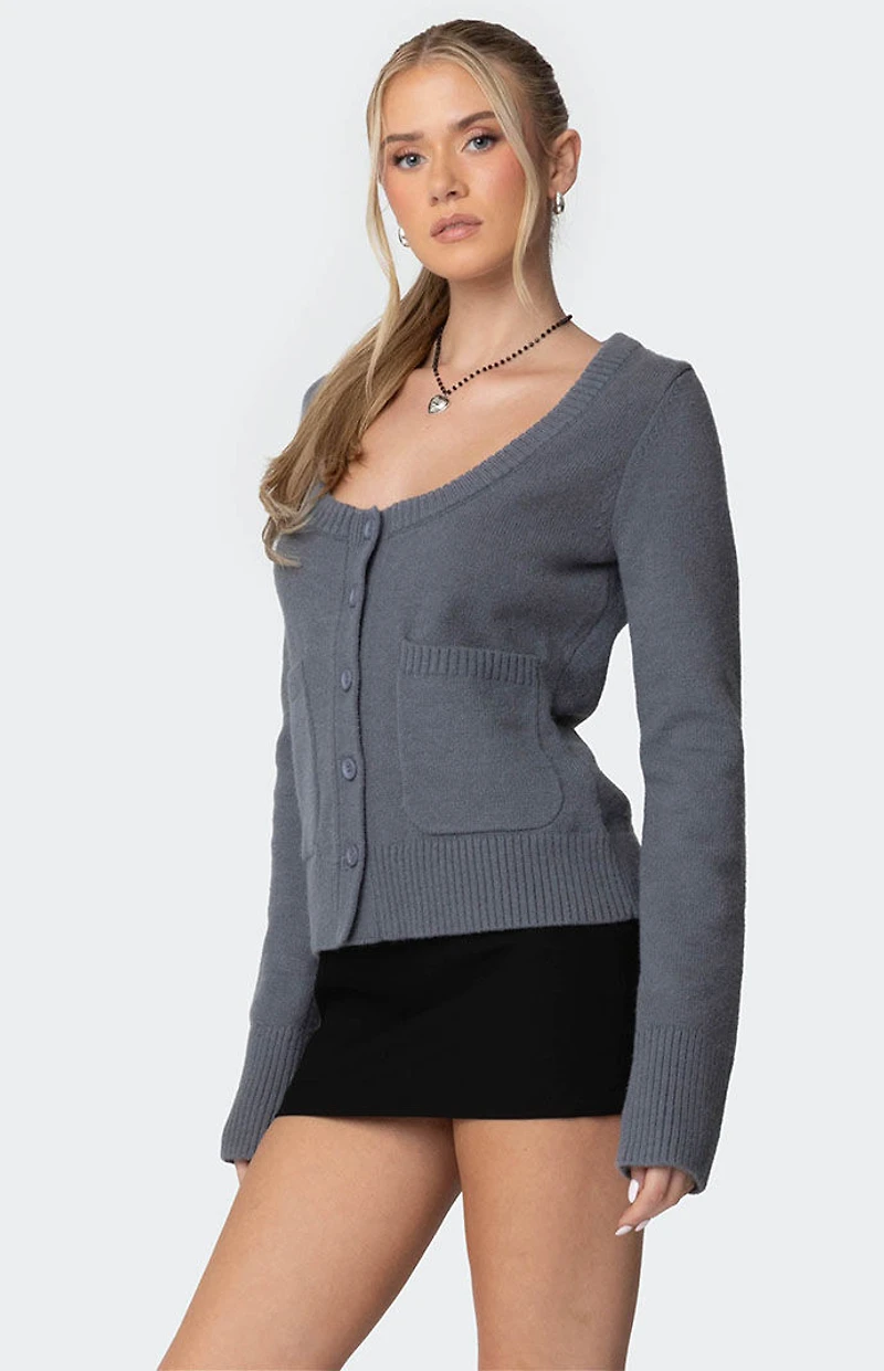 Edikted Daphnee Knit Cardigan