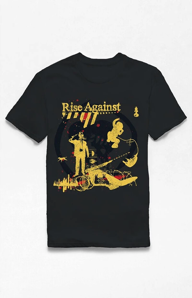 Black Rise Against T-Shirt