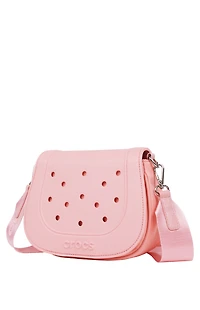 Crocs Pink Crossbody Bag