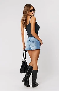ABRAND Danni 99 Denim Shorts