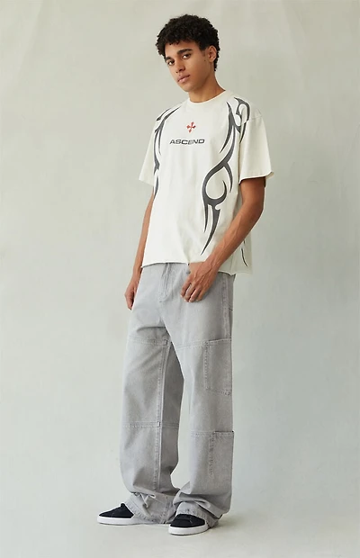 Pacsun Blake Extreme Baggy Jeans Cargo Gray