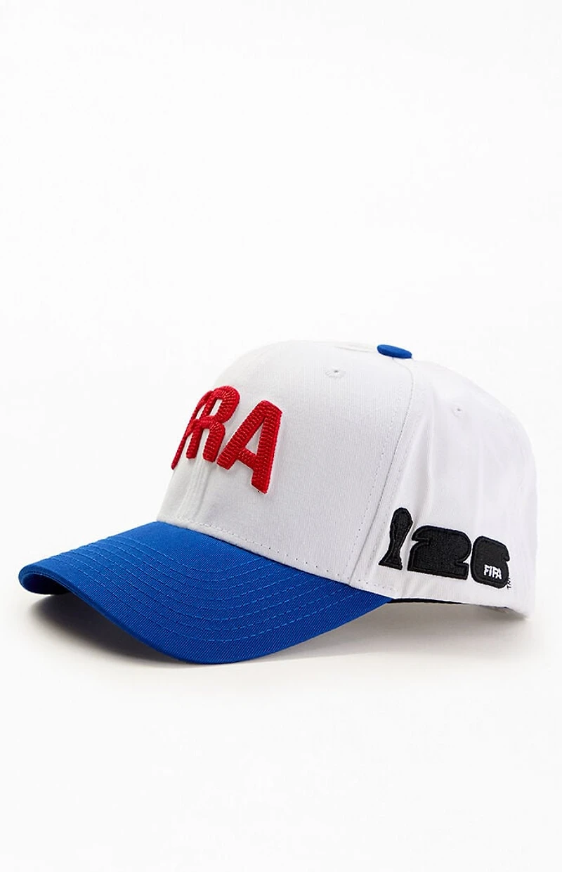 FIFA Embroidered France Pro Crown Snapback Hat
