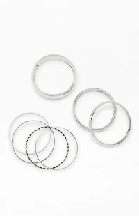 Pacsun Cleo Metal Bangle Set