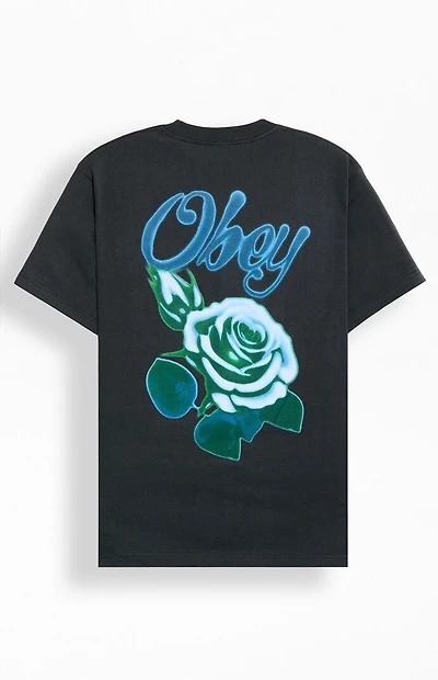 Obey Airbrushed Rose T-Shirt