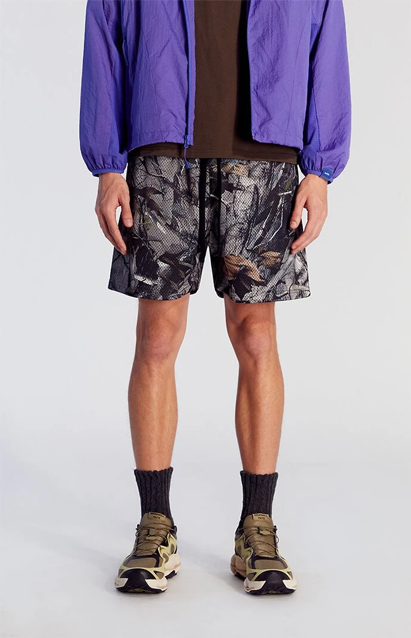 Pacsun Camo Tree Mesh Shorts