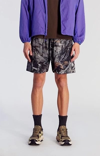 Pacsun Camo Tree Mesh Shorts