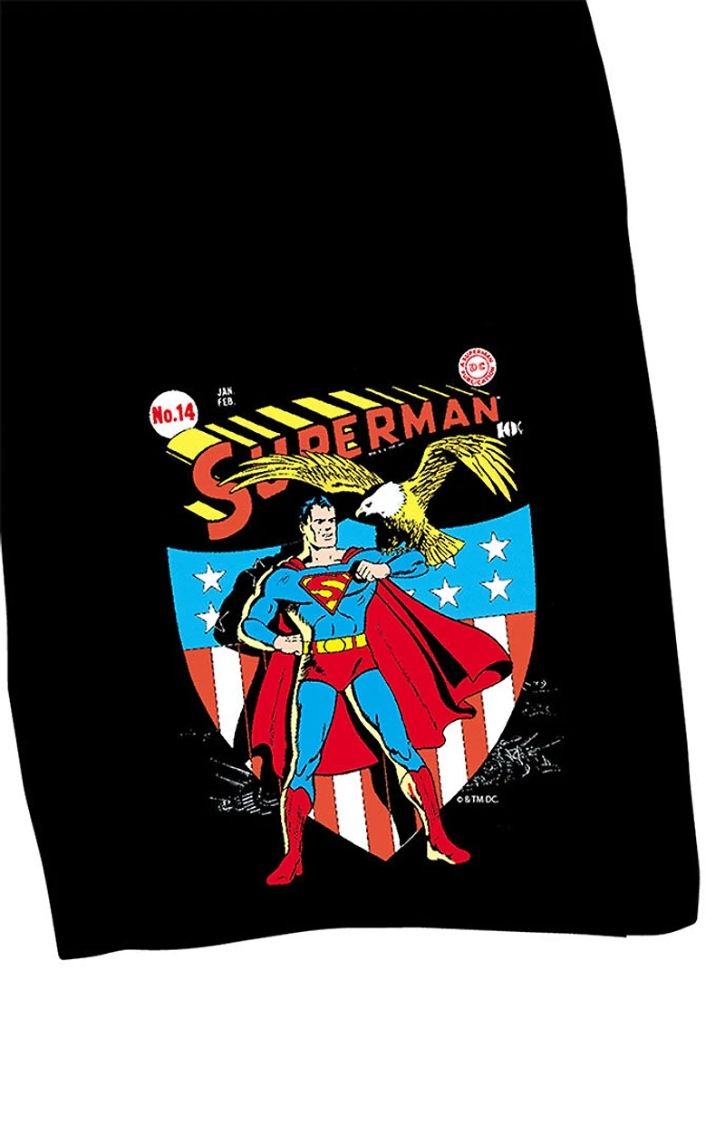 Superman Classic Comic Sweat Shorts
