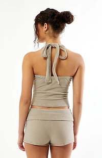 Your Favorite Lila Striped Halter Top