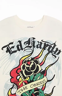 Ed Hardy The Corps Rose Boxy T-Shirt