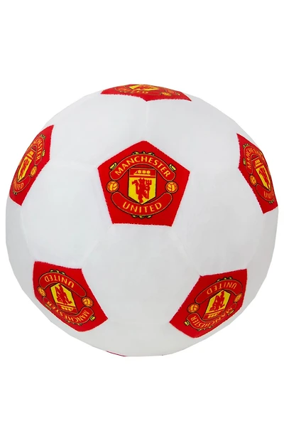 Manchester United FC 3D Fluffy Stuffed Toy Soccer Ball Cushion