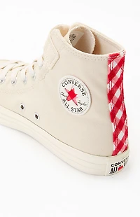 Converse Kids Chuck Taylor Apple Checkered All Star Easy On High Top Shoes
