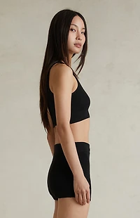 Fear of God ESSENTIALS Women's Jet Black Knit Boxer Shorts