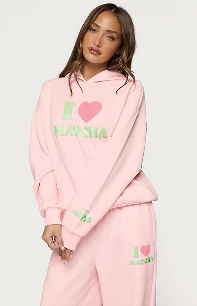 Edikted I Heart Matcha Hoodie