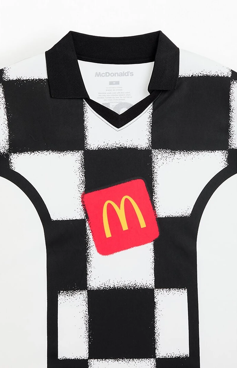 McDonalds Checkerboard Short Sleeve Jersey