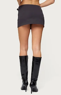 Edikted Jazi Grommet Belt Mini Skort