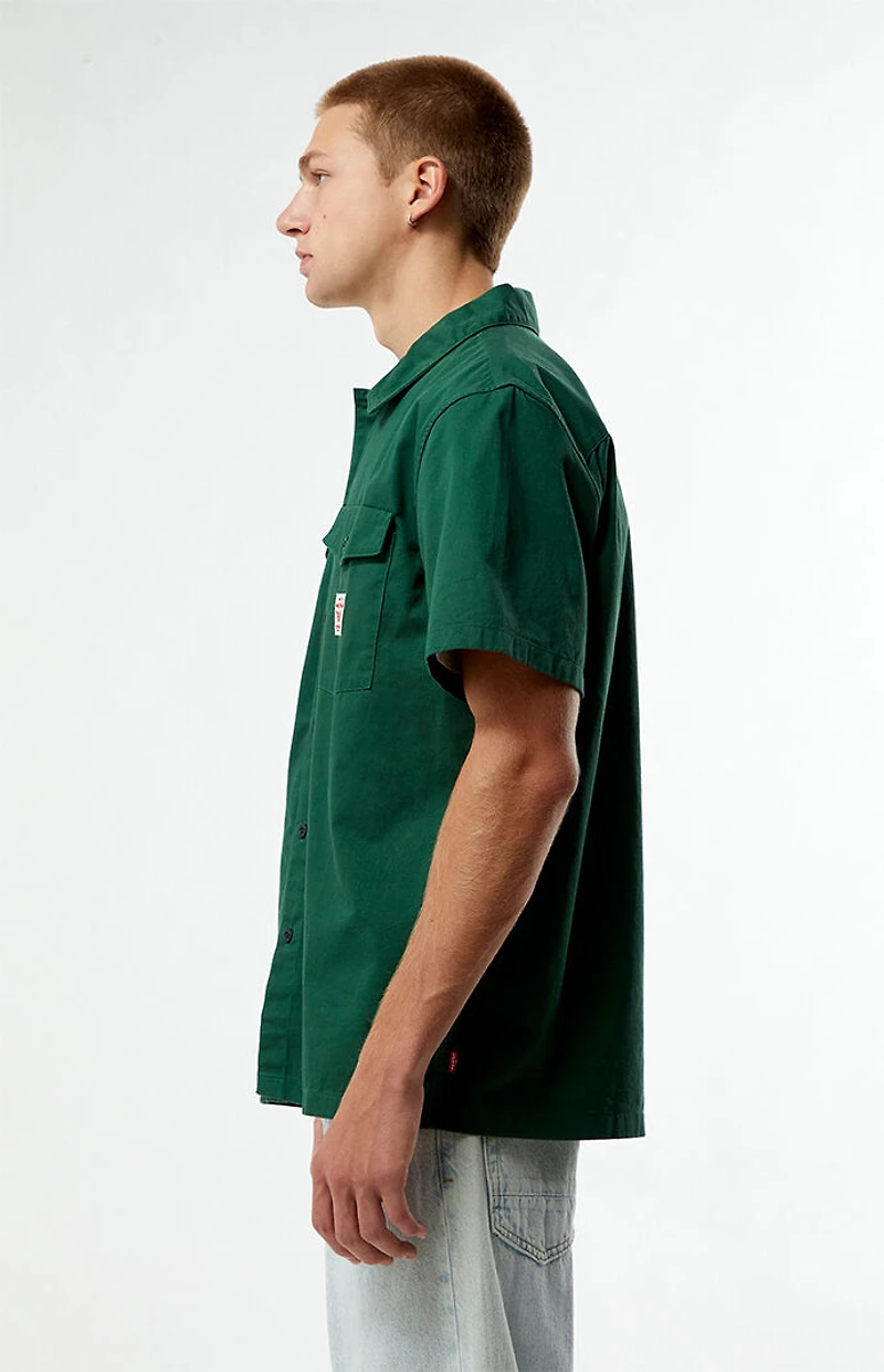 Levi's Green Worker Shirt