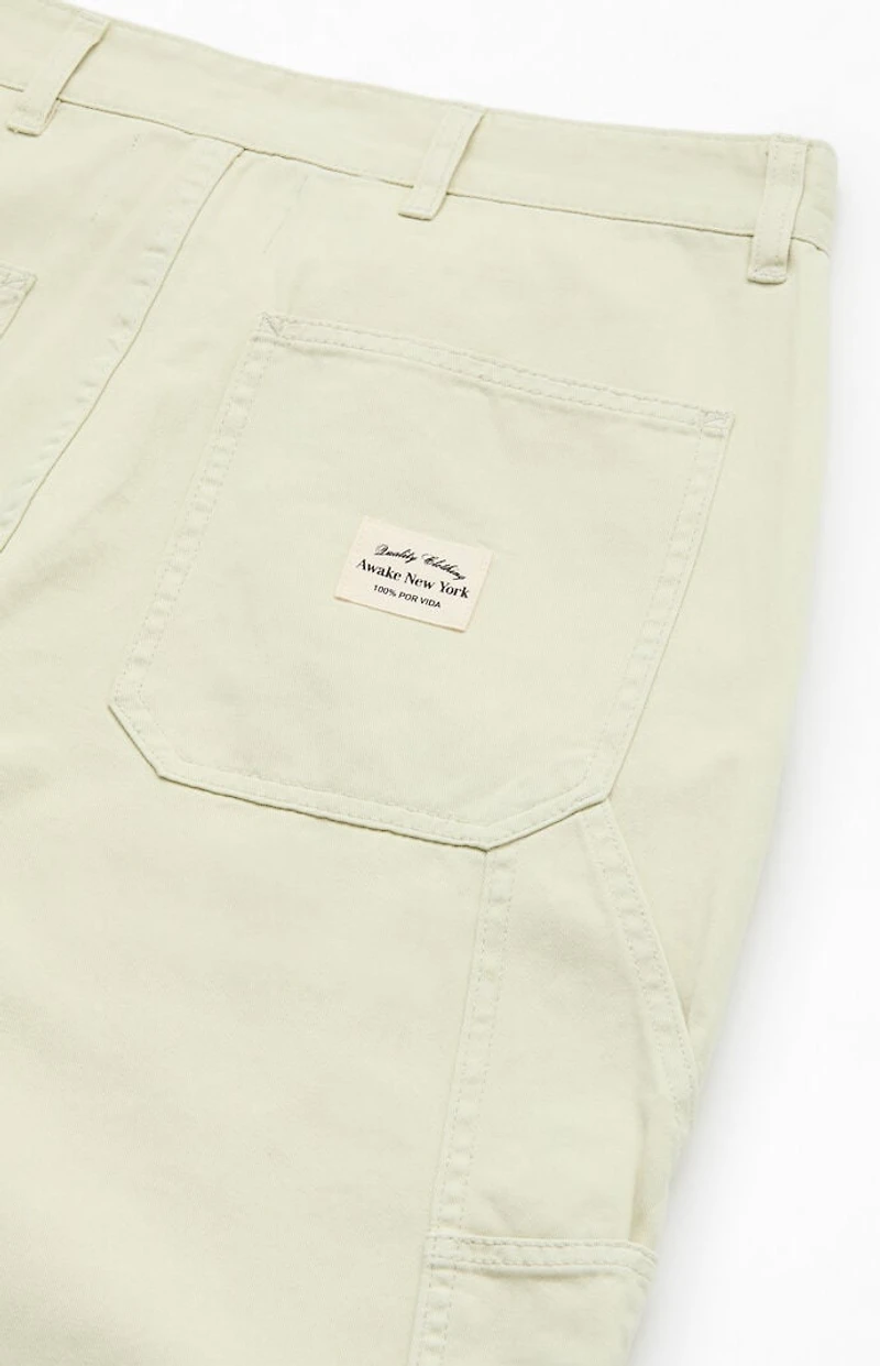 Awake NY Cream Painter Pants