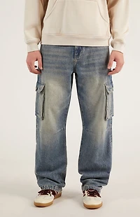 Pacsun Dylan Baggy Jeans Cargo Medium Indigo