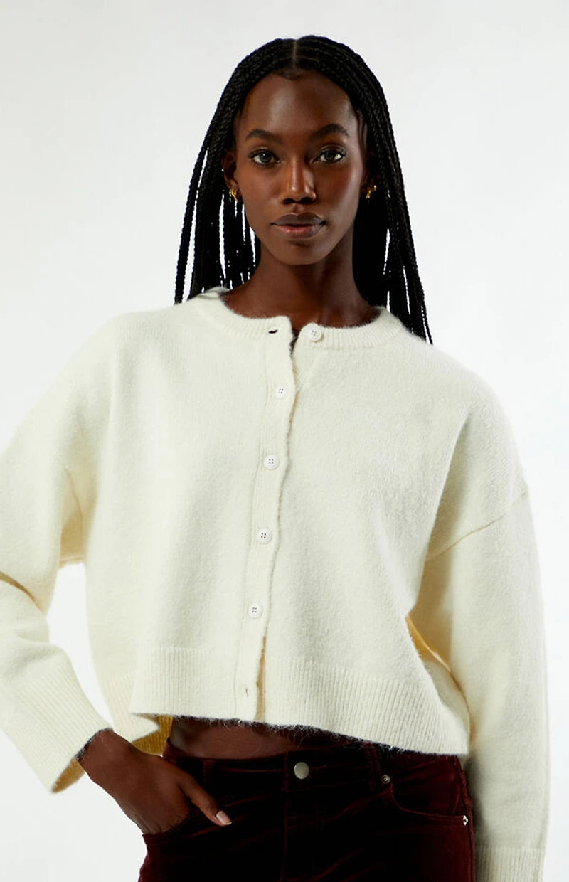 Rhythm Cream Estelle Fluffy Cardigan