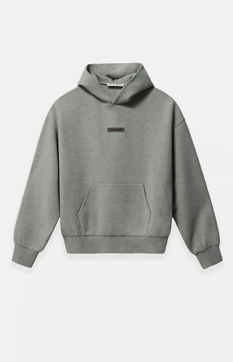 Fear of God ESSENTIALS Concrete Heather Classic Fleece Hoodie