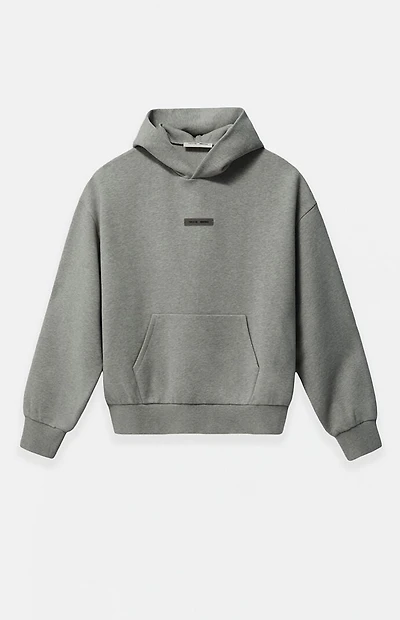 Fear of God ESSENTIALS Concrete Heather Classic Fleece Hoodie