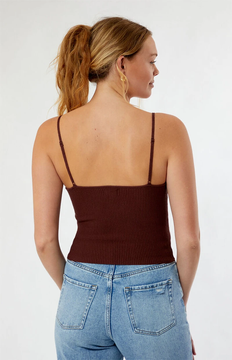 LA Hearts Cordelia Ribbed Tank Top