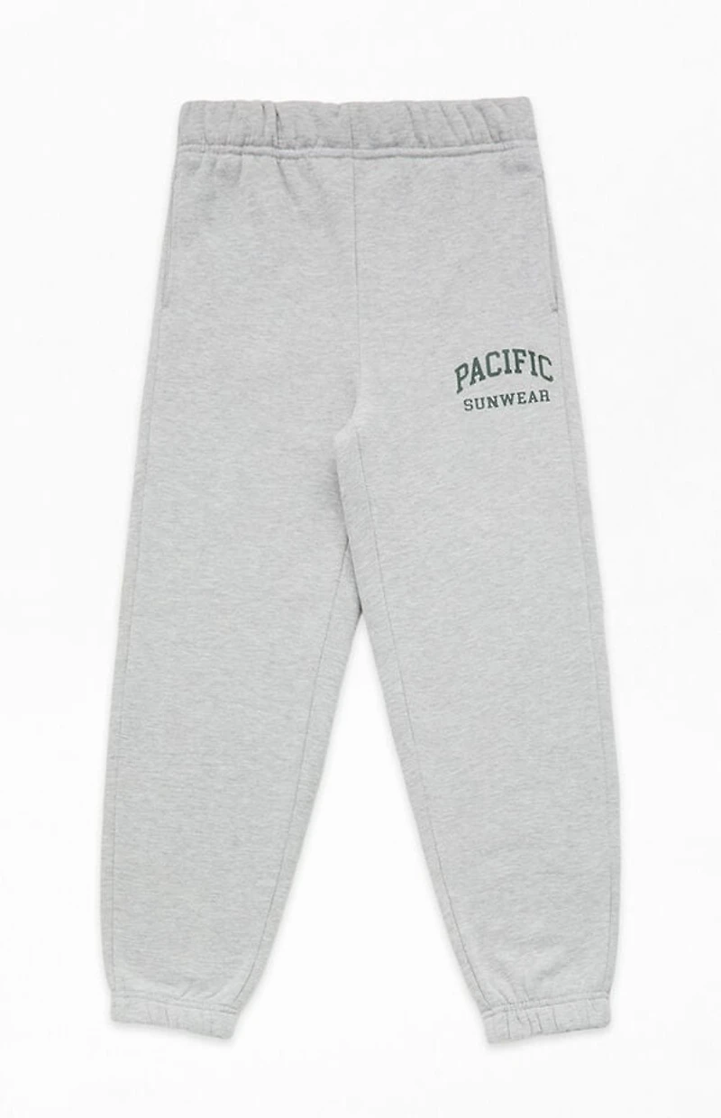 Pacsun Kids Heather Grey Jogger Sweatpants