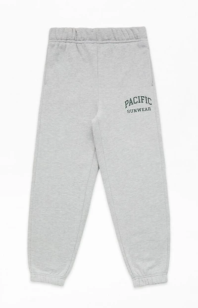Pacsun Kids Heather Grey Jogger Sweatpants