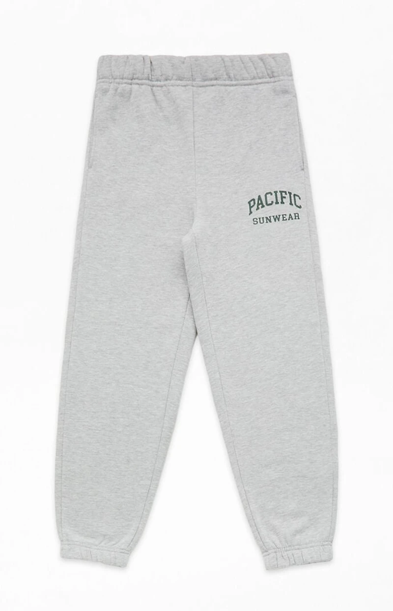 Pacsun Kids Heather Grey Jogger Sweatpants