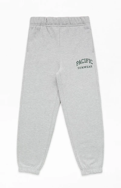 Pacsun Kids Heather Grey Jogger Sweatpants
