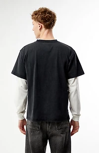 Enemy NYC No Life 2fer Long Sleeve T-Shirt