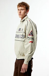 Formula 1 x Pacsun Las Vegas Beige Pole Position Jacket