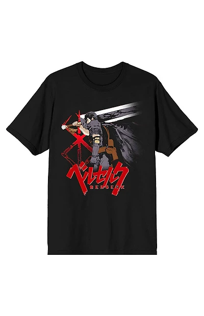 Berserk Guts Anime Character T-Shirt