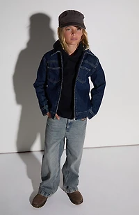 Pacsun Kids Baggy Jeans Medium Indigo