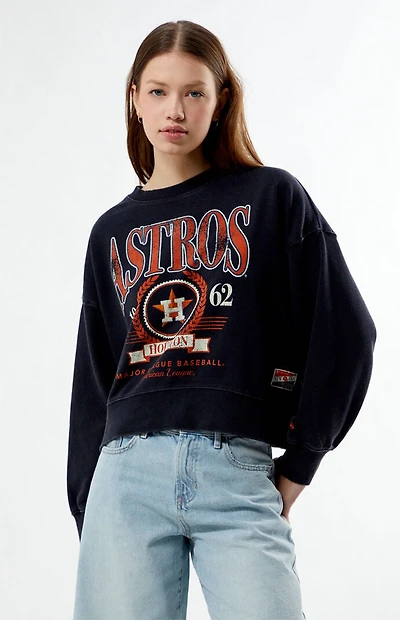 New Era Houston Astros Crew Neck Sweatshirt