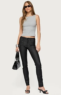 Edikted Elliana Side Slit Tank Top