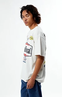 Pacsun Subliminal Racing Oversized T-Shirt