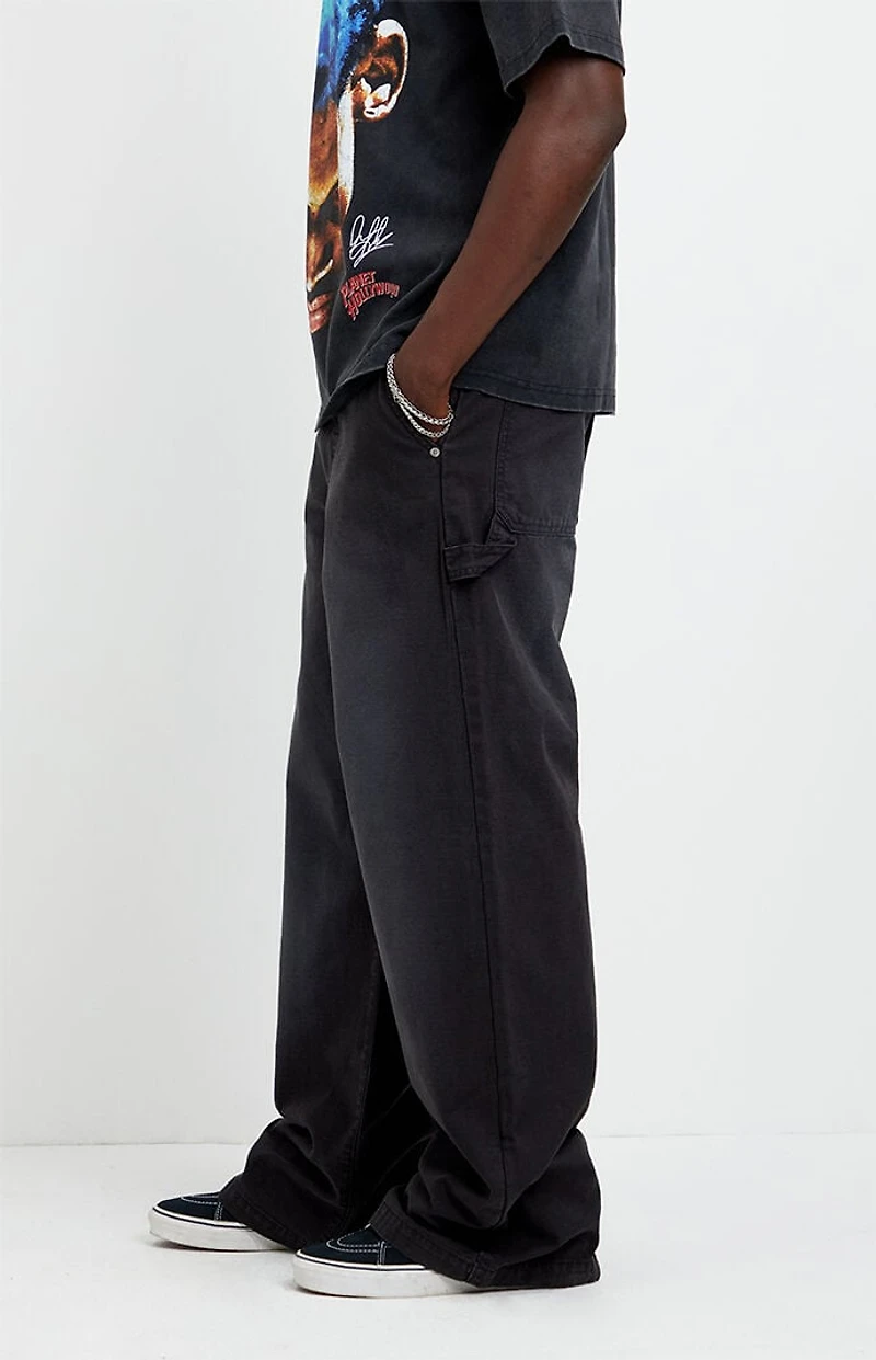 Pacsun Blake Extreme Baggy Pants Carpenter Black