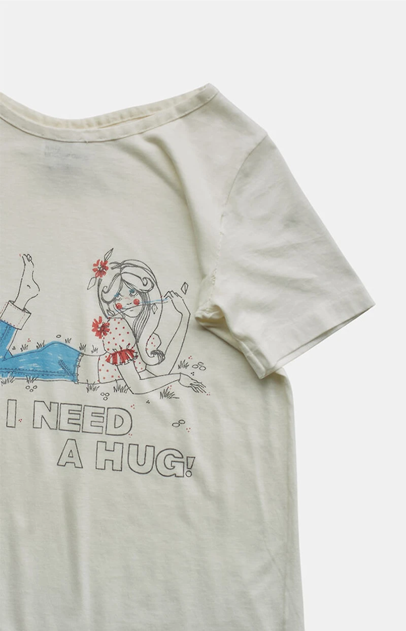 PS VINTAGE 2000s I Need a Hug Graphic T-Shirt