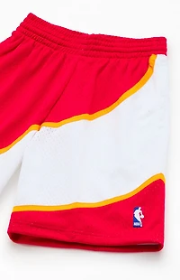Mitchell & Ness Atlanta Hawks Swingman 86 Basketball Shorts