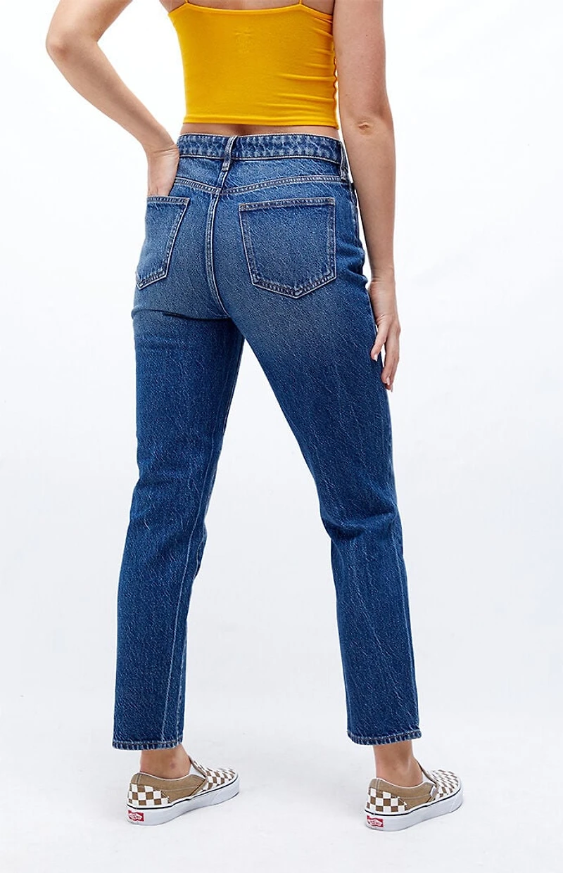 Pacsun Eco Dark Blue Mom Jeans