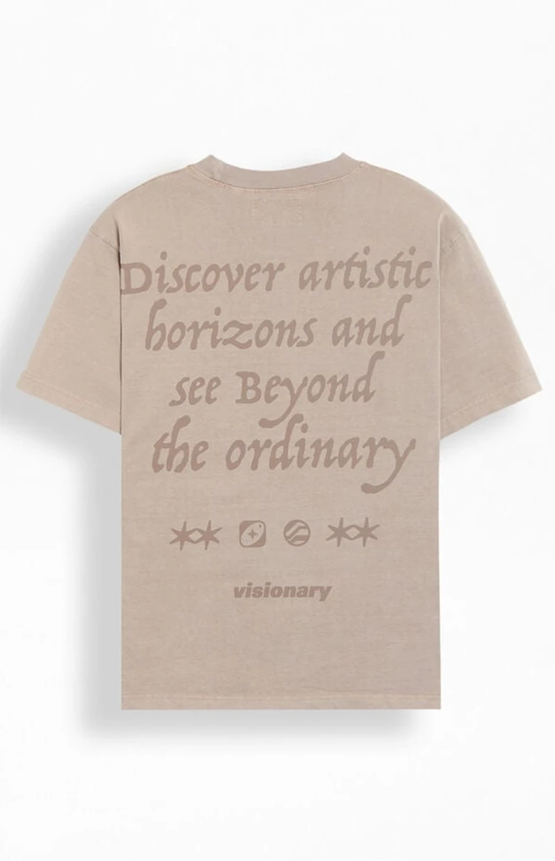 Pacsun Discover Artistic Oversized T-Shirt