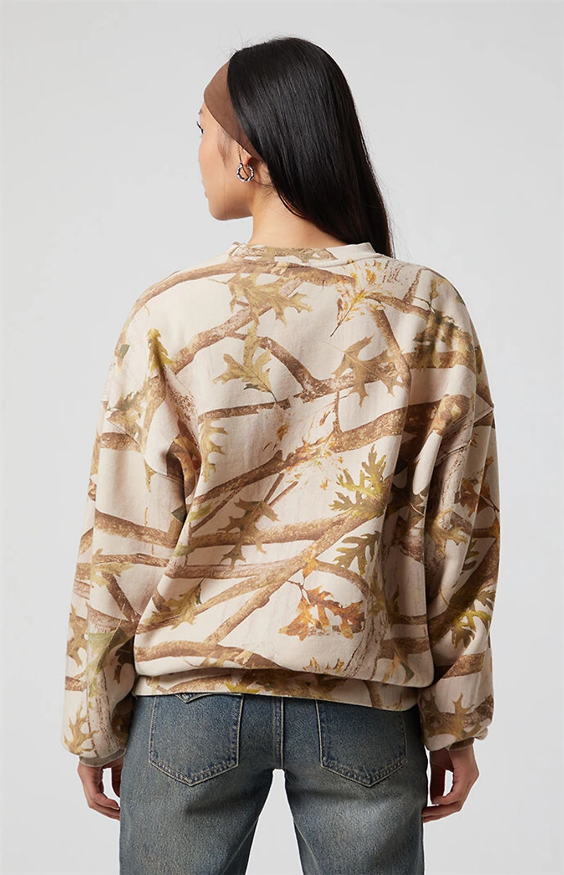 Pacsun Camo Core Crew Neck Sweatshirt