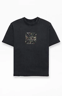 West Coast Choppers Camo Logo Border T-Shirt