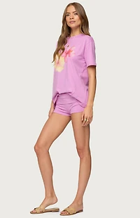 Edikted Fleur Fold Over Shorts