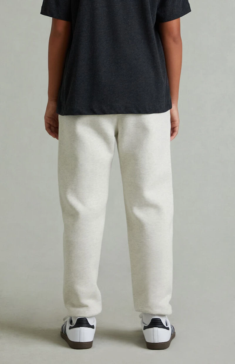 Fear of God ESSENTIALS Kids Heather Oatmeal Classic Sweatpants
